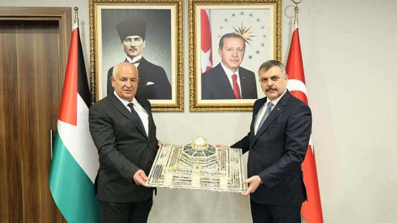 İçişleri Bakanı Mustafa Çiftçi, Filistinli mevkidaşı Ziyad Hab El Rih ile bir araya gelerek görüşme gerçekleştirdi.