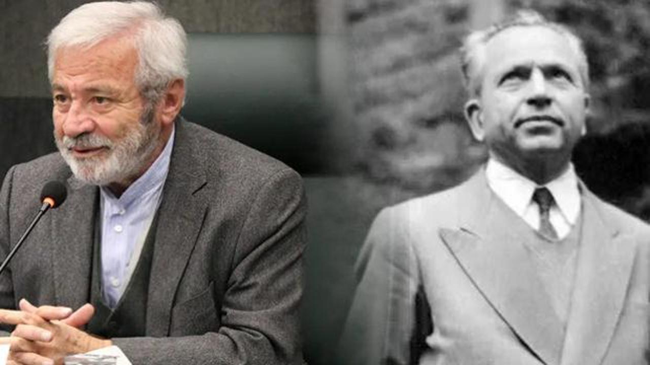 D. Mehmet Doğan ve Nurettin Topçu'nun portreleri