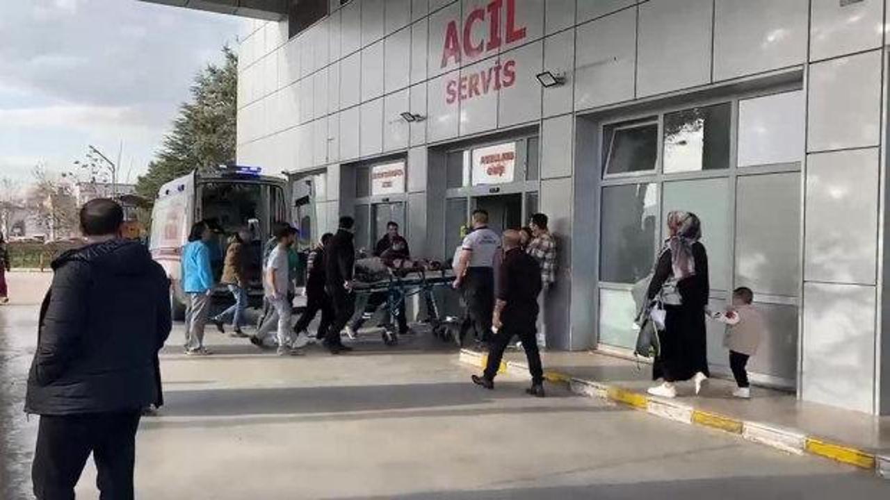 Körfez'de inşaat iskelesinden düşen iki işçi yaralandı