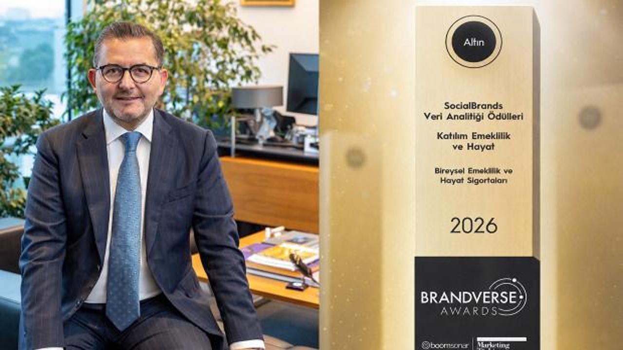 Katılım Emeklilik'e Brandverse Awards&rsquo;ten Altın &Ouml;d&uuml;l