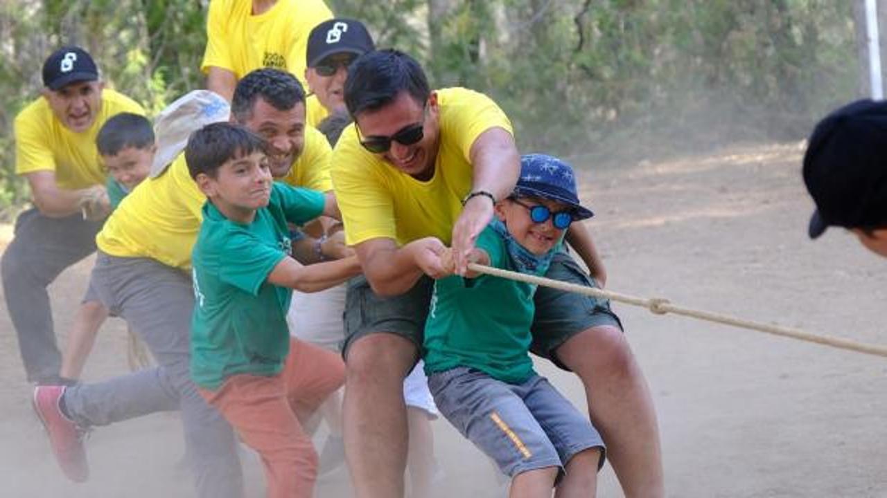 Konya Büyükşehir Belediyesi tarafından düzenlenen Baba-Oğul Kampı