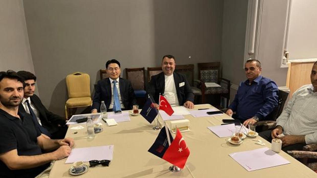 Monroe Mills Inc. Yönetim Kurulu Başkanı Minsoo Kim ve Maksut Konyar Holding CEO'su Maksut Konyar İstanbul'da bir araya geldi.