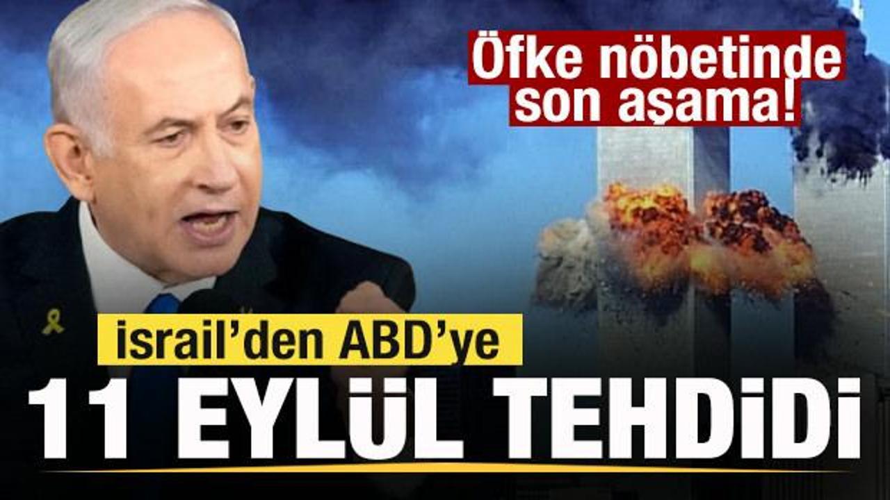 İsrail haritası üzerinde ABD ve İran bayrakları ve bir soru işareti
