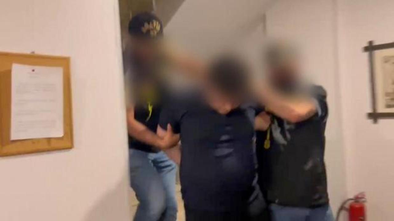 Mersin'de düzenlenen operasyonda kırmızı bültenle aranan şahıs yakalandı