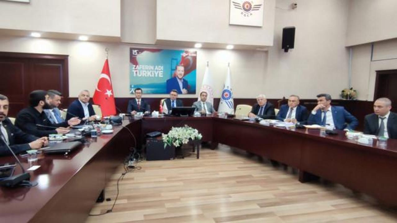 Araç muayene hizmetlerinde yeni dönem hazırlık toplantısı