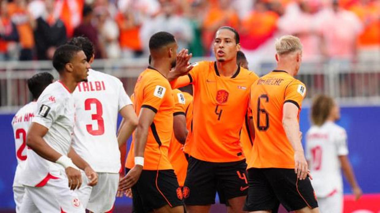 Hollanda ve Tunus arasındaki 2026 Dünya Kupası grup maçı