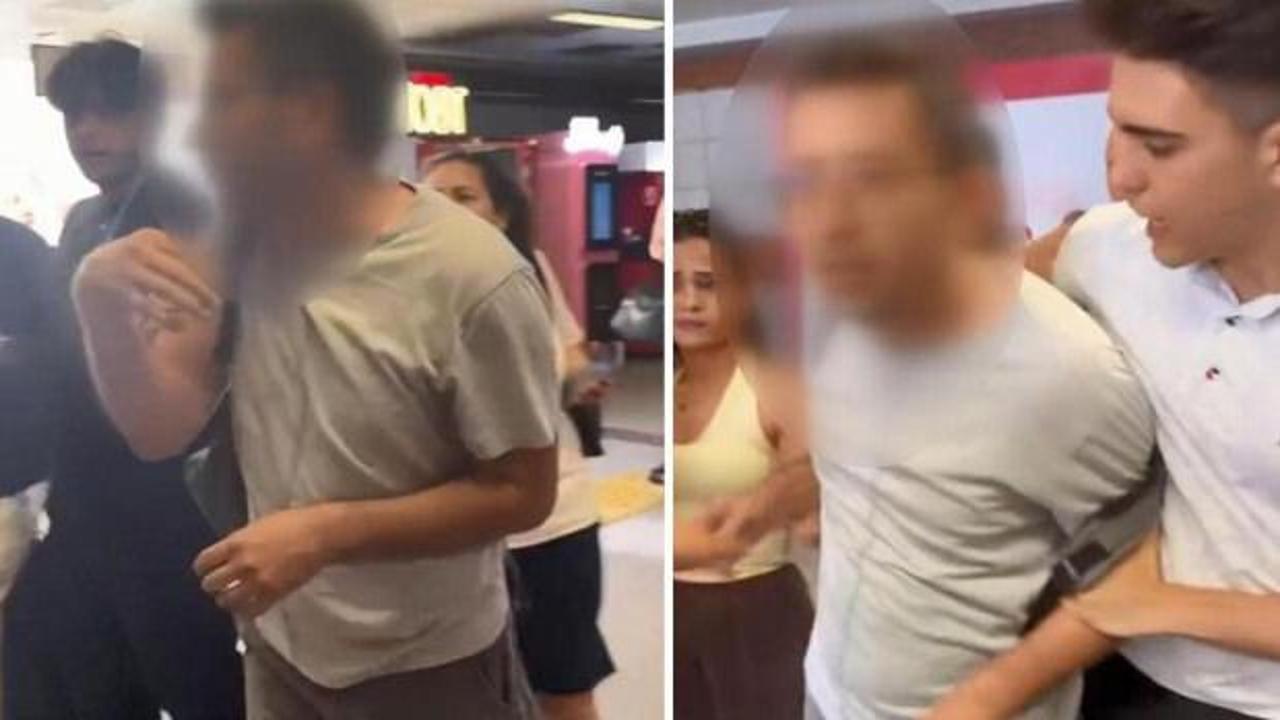 Mecidiyeköy Metrobüs İstasyonu'nda yaşanan olay sonrası polis ekipleri inceleme yaptı.