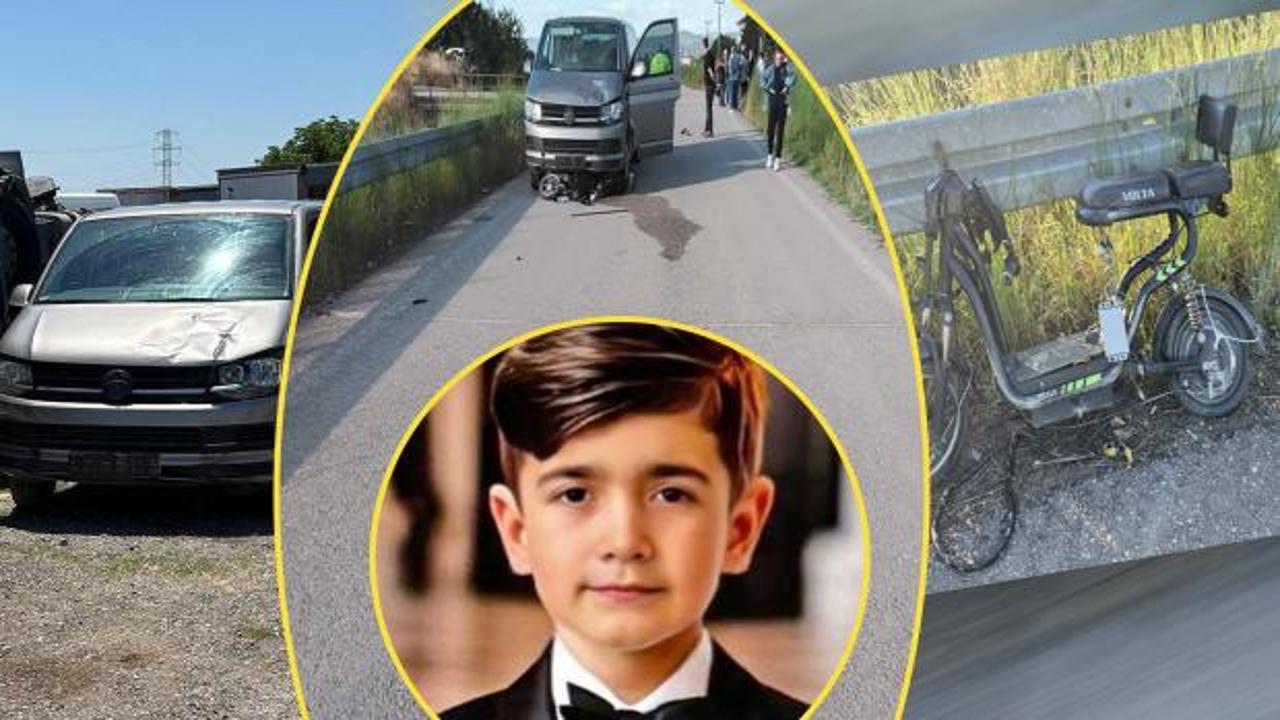 11 yaşındaki Alper Yusuf Polat'ın kaza sonrası cenaze töreninden görüntüler.