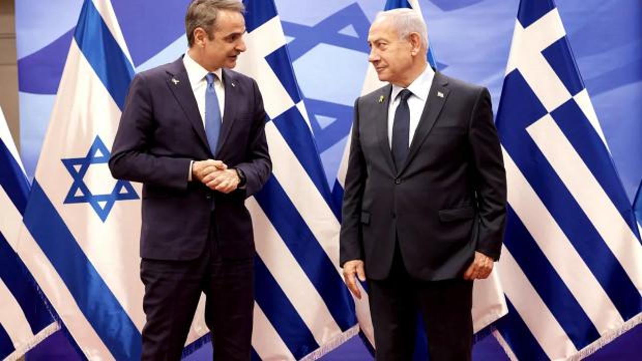 Kiryakos Miçotakis ve Binyamin Netanyahu