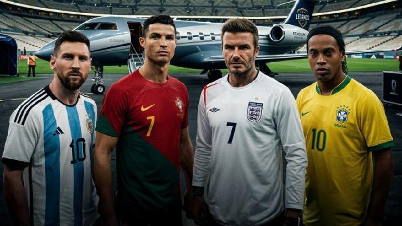 Dünyanın en pahalı özel jetine sahip futbolcular