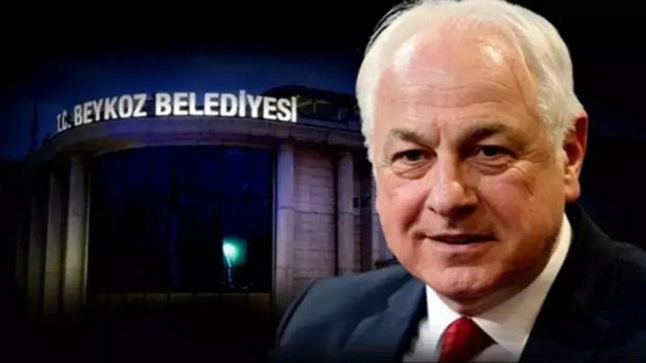Beykoz Belediye Binası önünde adliye polisleri.