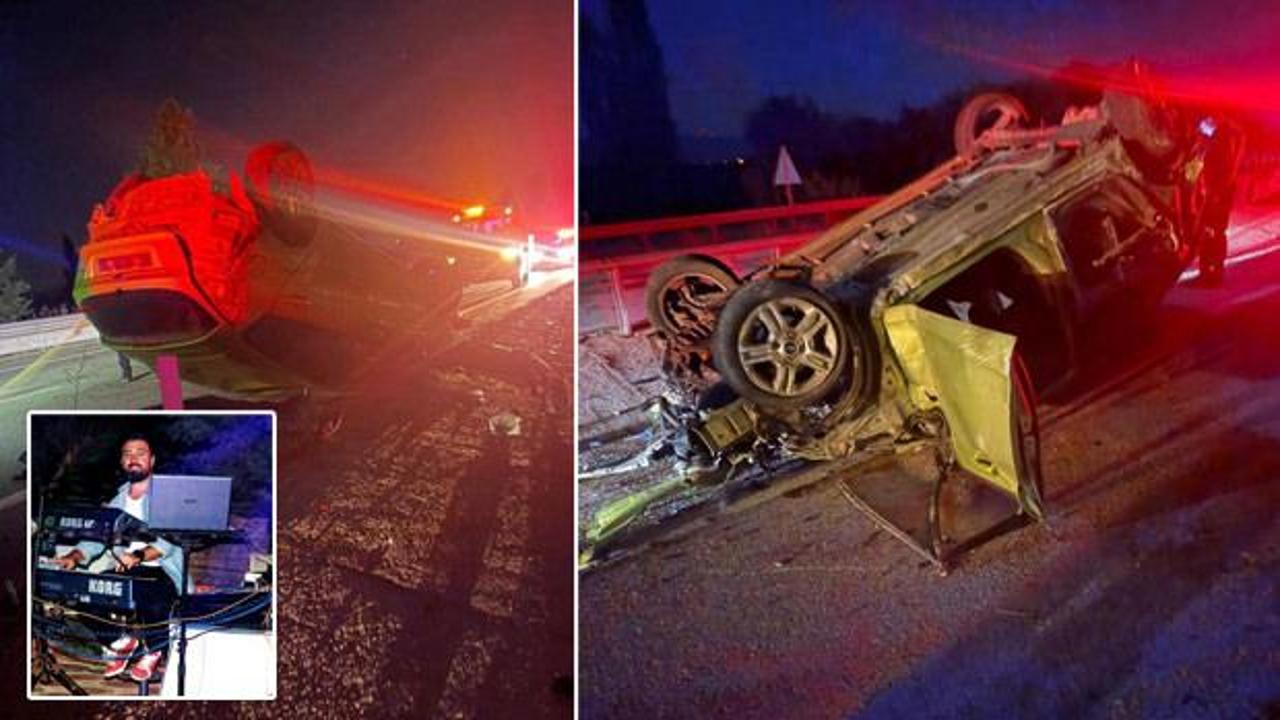 Çanakkale'de trafik kazası sonrası olay yeri