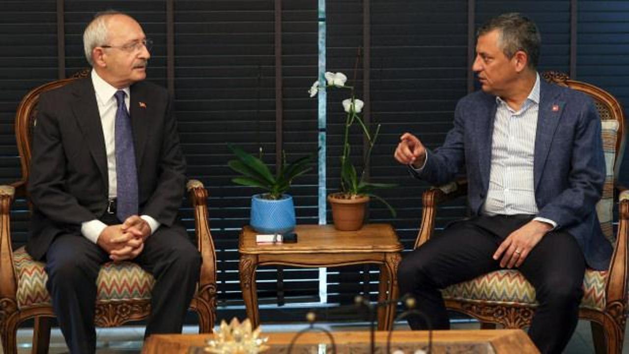 CHP Genel Başkanı Kemal Kılıçdaroğlu ve Grup Başkanı Özgür Özel'in adı geçen görüşmesiyle ilgili haber