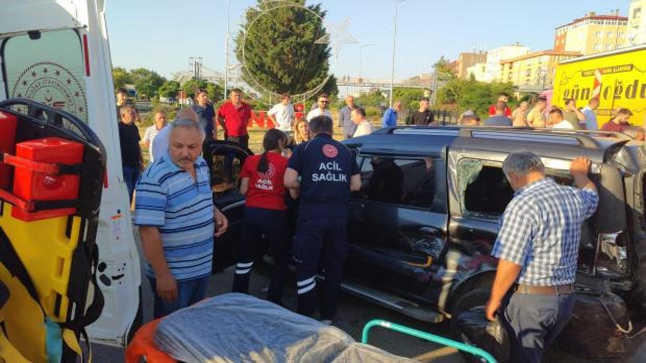 Giresun&rsquo;da trafik kazası: Yaralı var