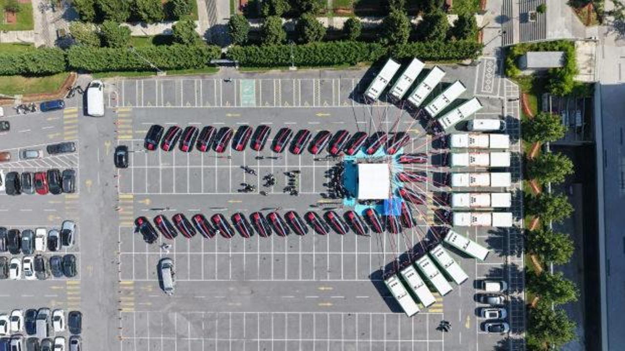 Arnavutköy Belediyesi ARFALT Asfalt Üretim Tesisi açılışı ve yeni araçların tanıtımı