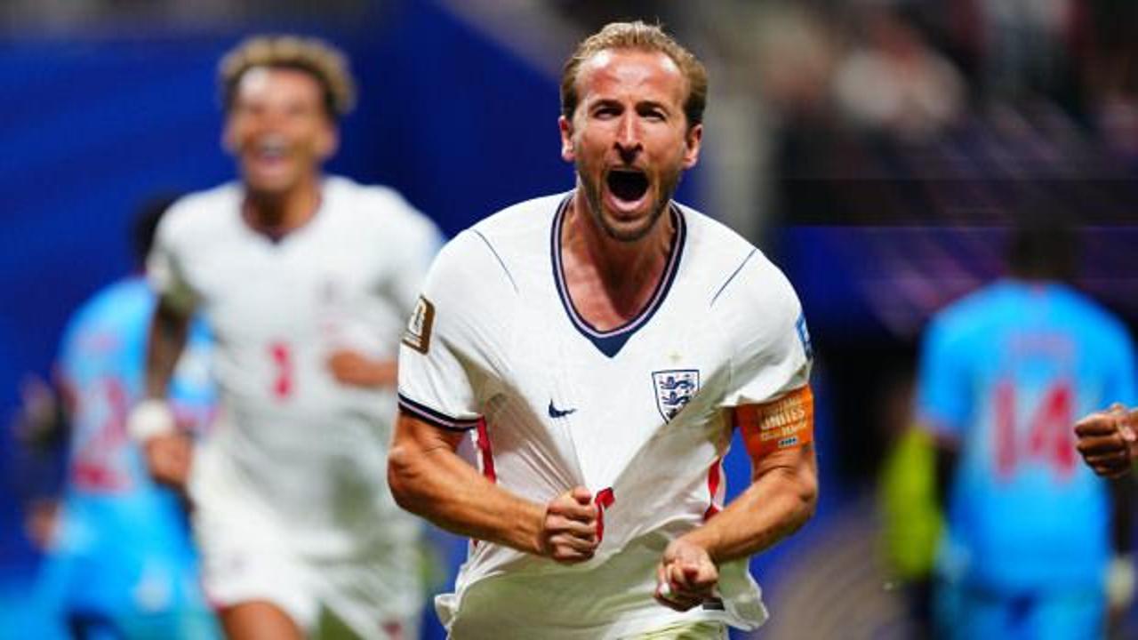 Harry Kane'in gol sevinci