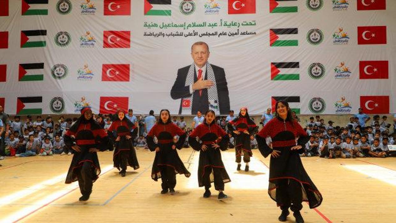 Gazze'deki çocuklara Türkiye'den psikososyal destek programı başlatıldı.