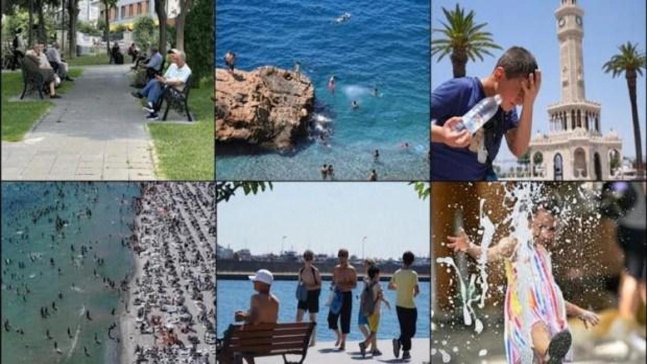 Türkiye'de hava durumu ve sıcaklık haritası