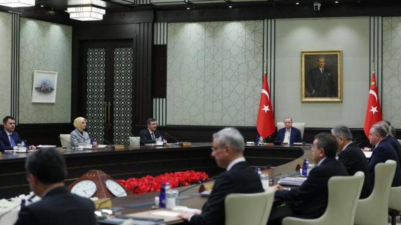 Kabine bugün toplanıyor! Masadaki kritik başlıklar belli oldu