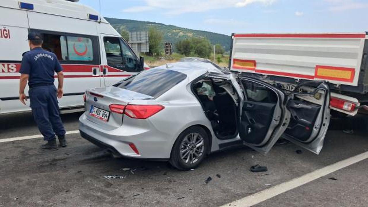 Karab&uuml;k'te feci kaza! &Ouml;l&uuml; ve &ccedil;ok yaralı var