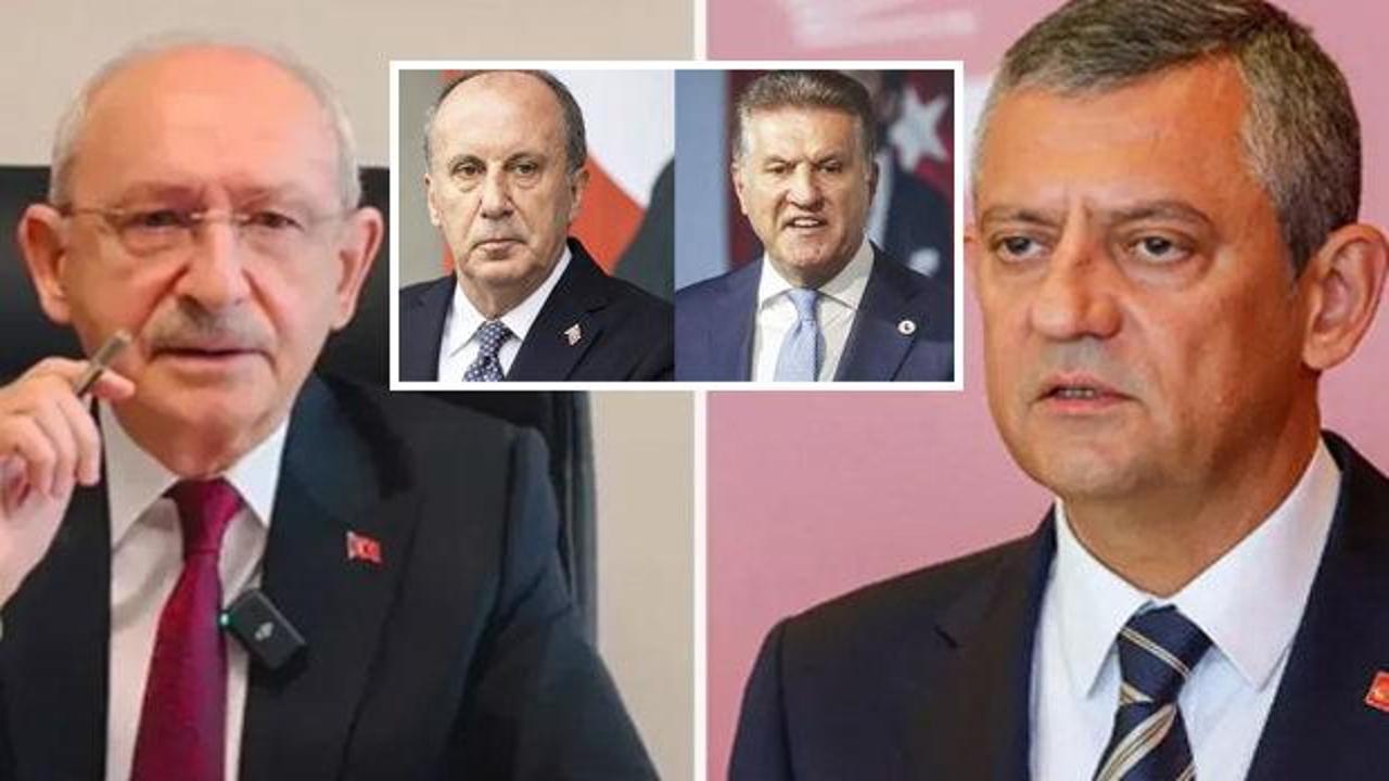 Özgür Özel ve Ekrem İmamoğlu'nun siyasi görüşmesi.