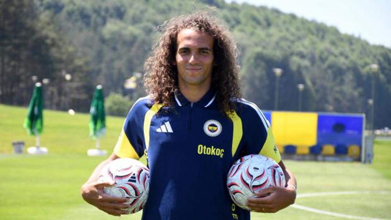 Matteo Guendouzi Fenerbahçe antrenmanında
