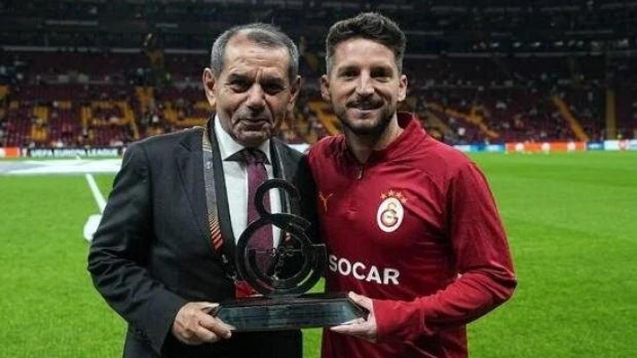 Galatasaraylı futbolcuların sevinç anı