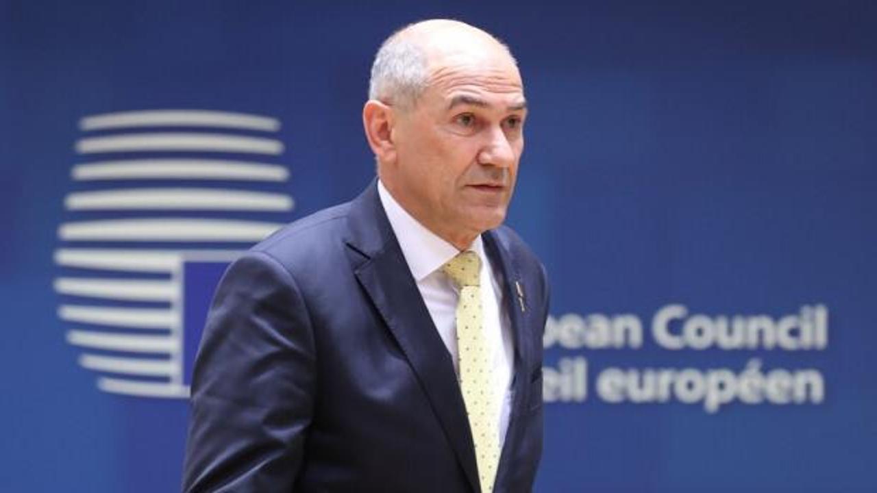 Janez Jansa ve Binyamin Netanyahu bir arada