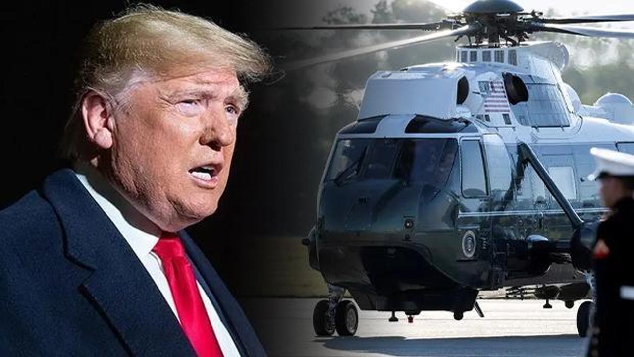 Trump'ın T&uuml;rkiye konvoyu! 1000 kişiyle gelecek, helikopteri Ankara'da birleştirilecek