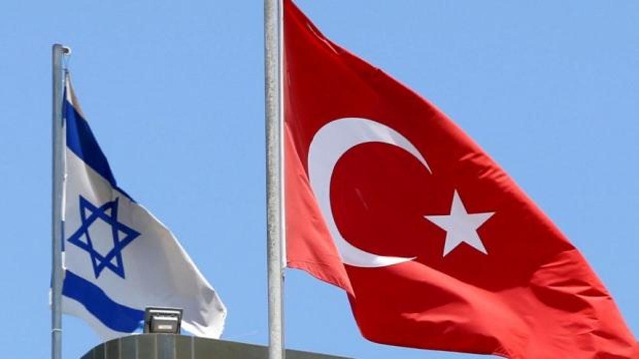 Türkiye ve İsrail arasındaki diplomatik süreci temsil eden görsel
