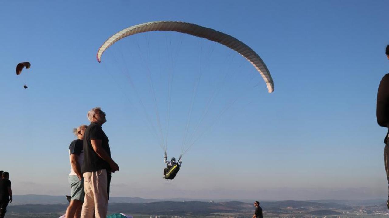 Sakarya Kırantepe yamaç paraşütü uçuş alanı