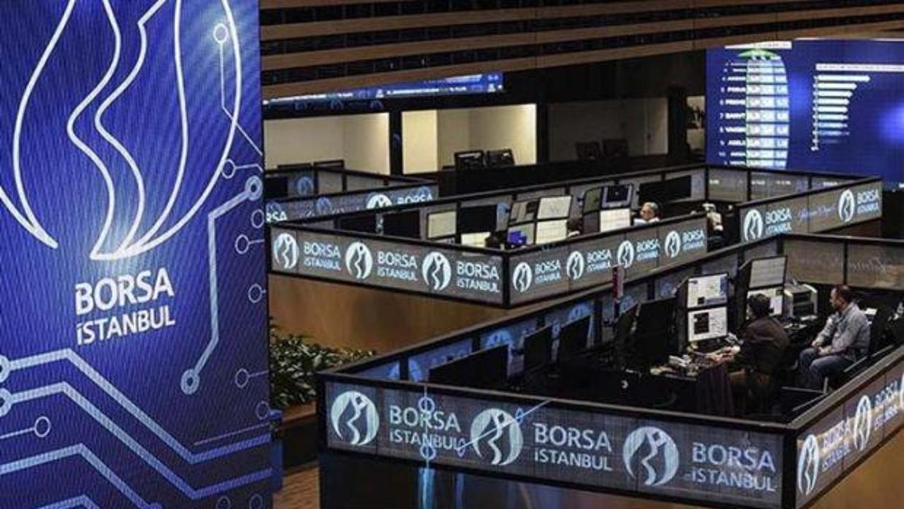 Merkez Bankası binası ve borsa grafikleri