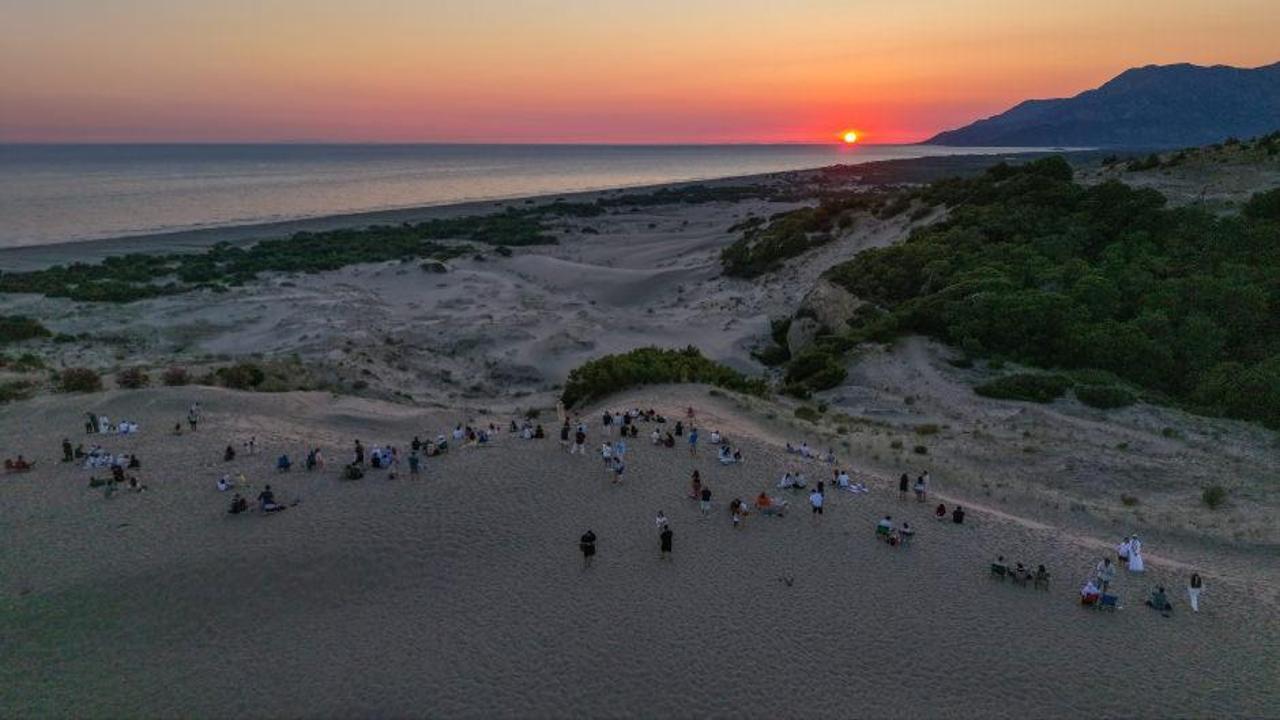 Patara Kum Tepeleri manzarası