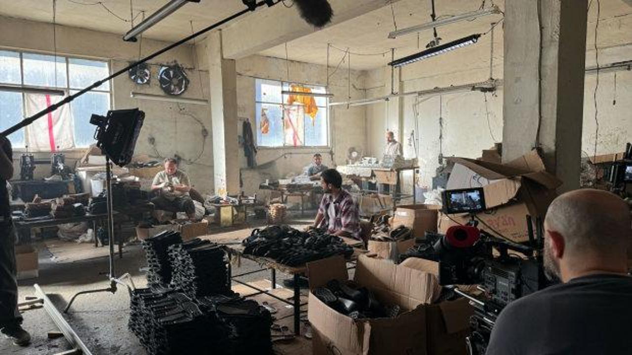 On Kere Daha filmi setinden bir görüntü