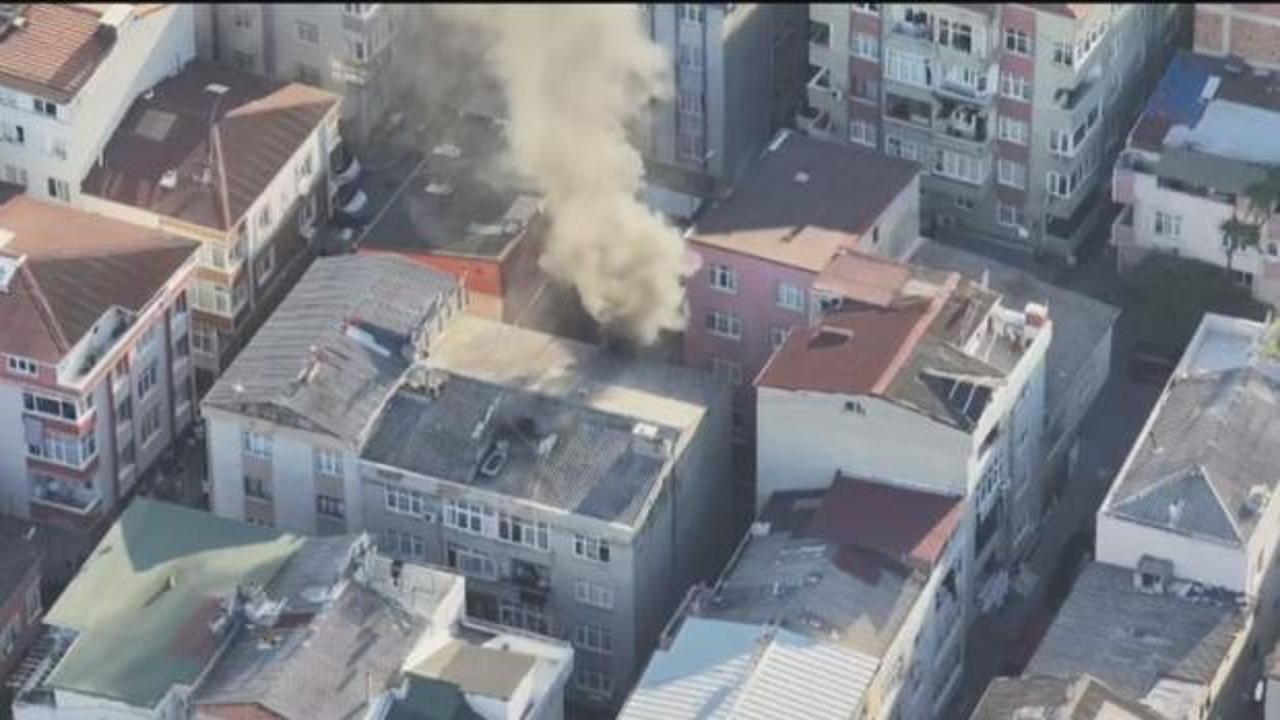 Bağcılar'da annesinin evini ateşe veren şüphelinin yakalanması
