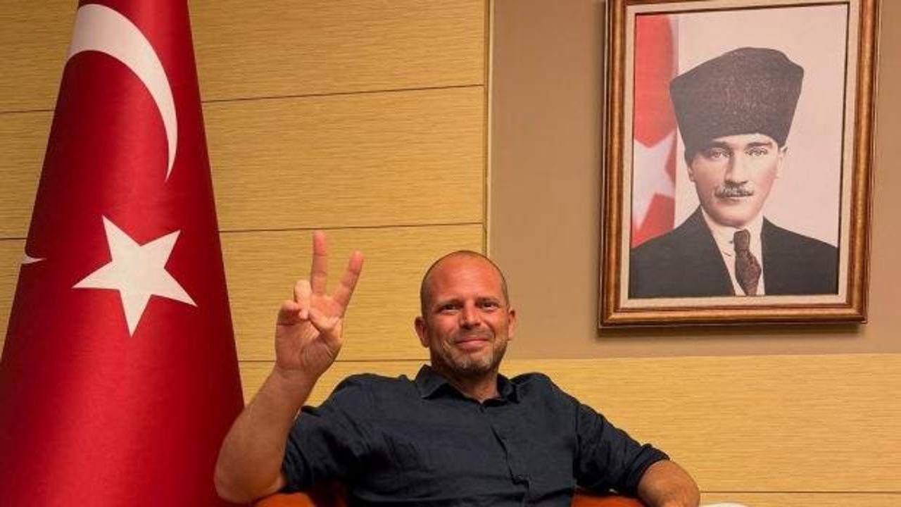 Belçika Savunma Bakanı Theo Francken'in Türkiye ziyareti sırasında çekilmiş bir fotoğrafı.