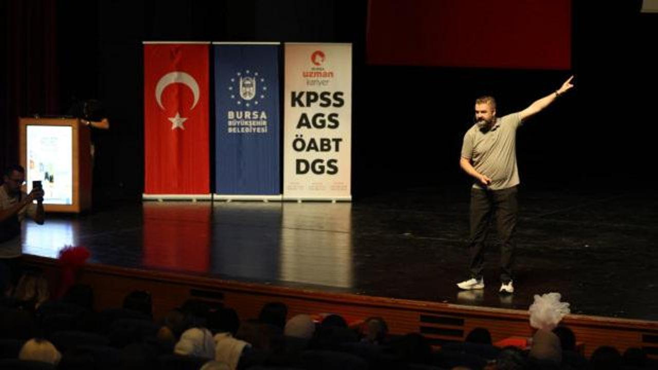 Bursa B&uuml;y&uuml;kşehir KPSS hazırlığında gen&ccedil;lerin yanında 