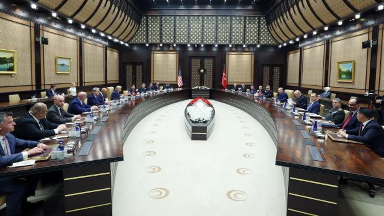 Cumhurbaşkanı Erdoğan, Trump ile heyetler arası g&ouml;r&uuml;şmeye başkanlık etti