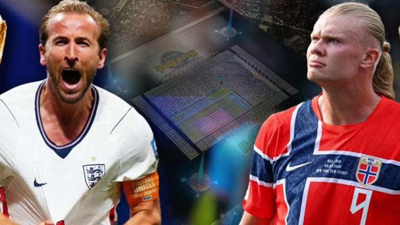 Norveç ve İngiltere milli futbol takımları 2026 Dünya Kupası çeyrek final maçında karşılaşıyor.