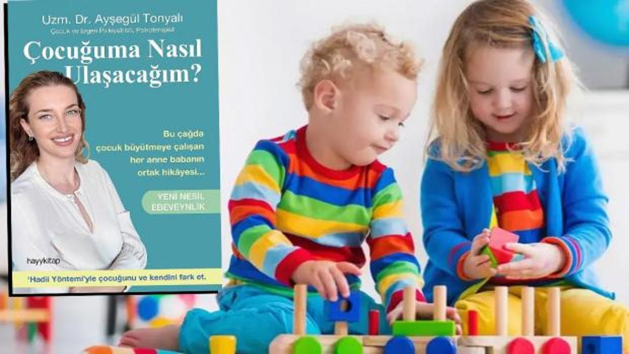 Ebeveynlere rehberlik eden bir kitap kapağı görseli.