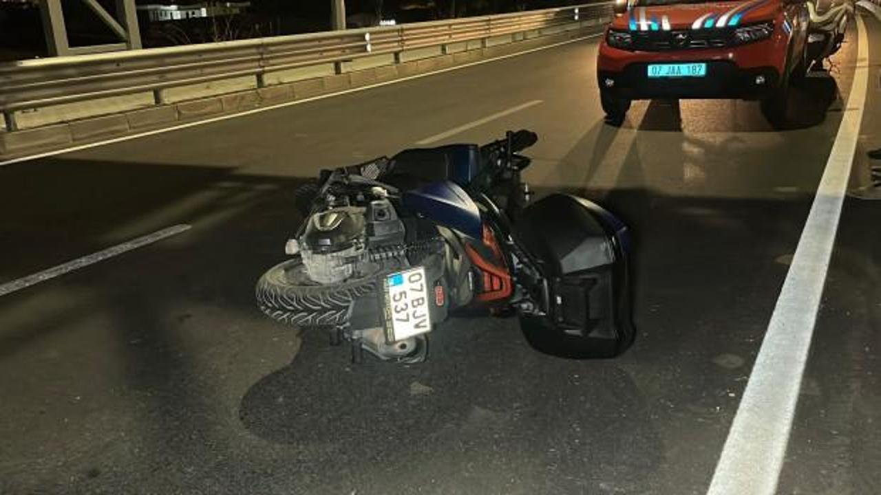 Feci motosiklet kazası: S&uuml;r&uuml;c&uuml; hayatını kaybetti!