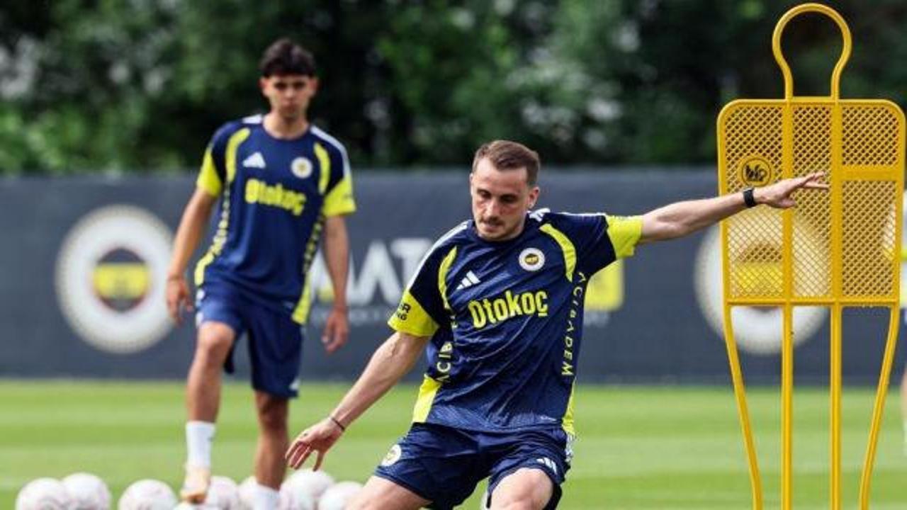 Fenerbahçe futbolcuları Avusturya kampında antrenman yapıyor.