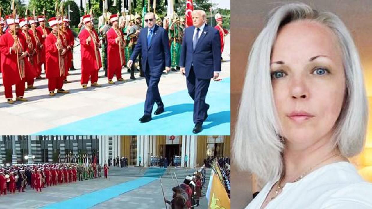 NATO Zirvesi'nde mehter marşı eşliğinde liderlerin karşılanması