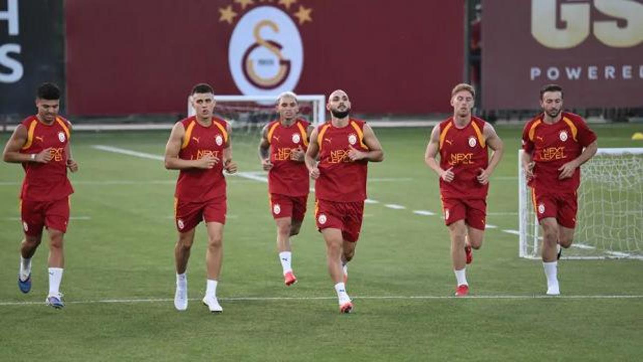 Galatasaray futbol takımı sahada