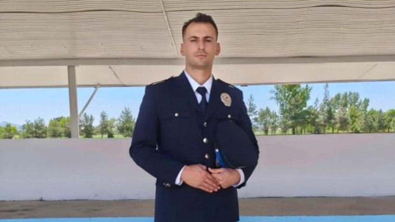 Gen&ccedil; polisin acı sonu: &Uuml;niformasını giyemeden vefat etti