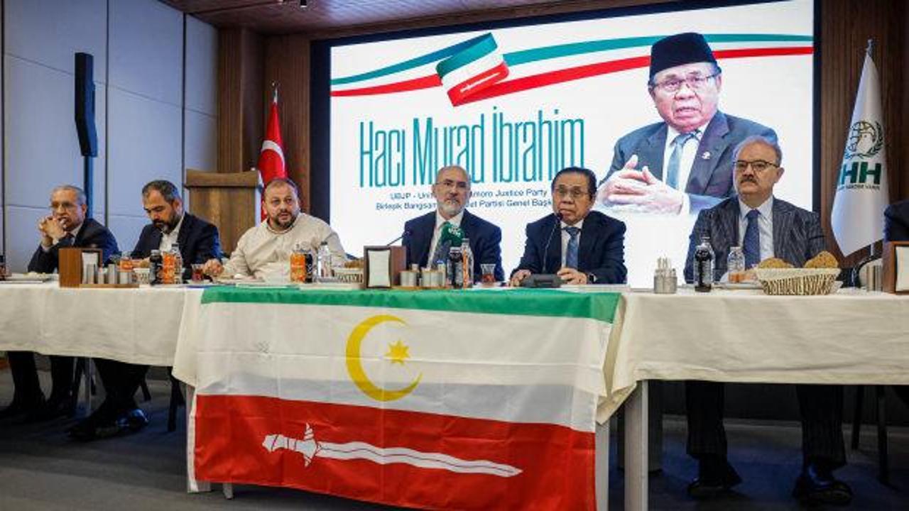 Bangsamoro Özerk Bölgesi Kurucu Başbakanı Hacı Murad İbrahim Ankara'da temaslarda bulundu.