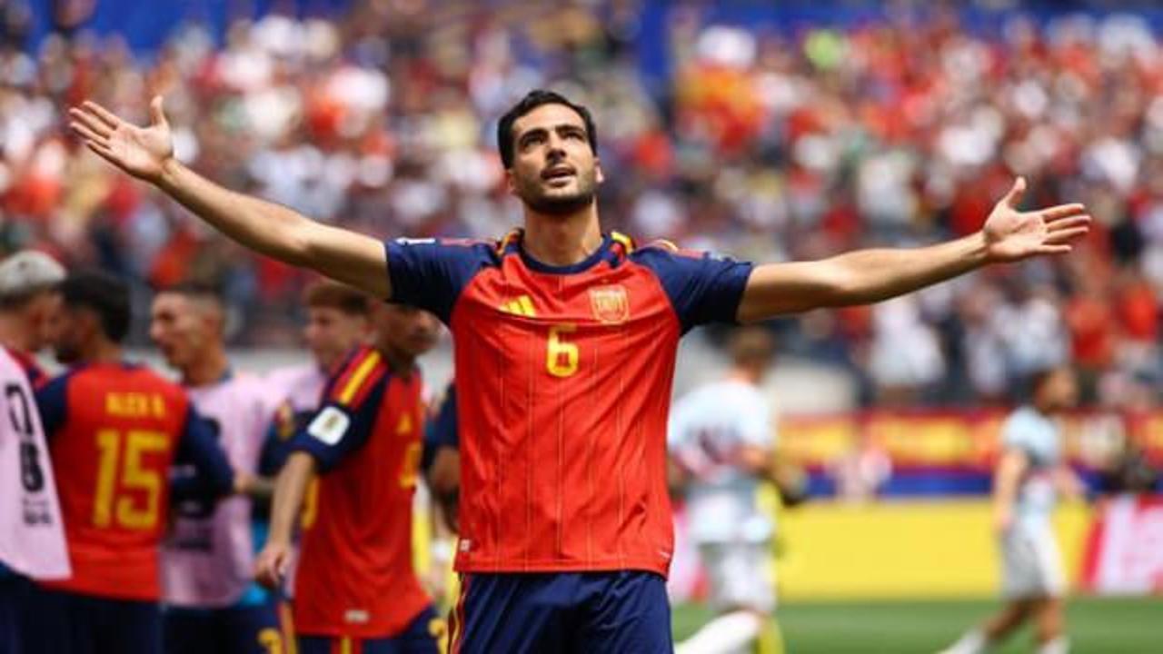 İspanya ve Belçika milli takımları oyuncuları 2026 Dünya Kupası çeyrek final maçında mücadele ediyor.