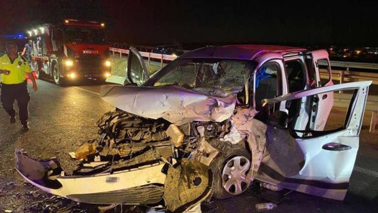 Malatya'da trafik kazası meydana geldi, 5 kişi yaralandı.