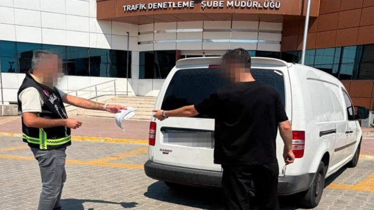 Mersin'de trafikte kavga eden iki s&uuml;r&uuml;c&uuml;ye 362 bin lira ceza