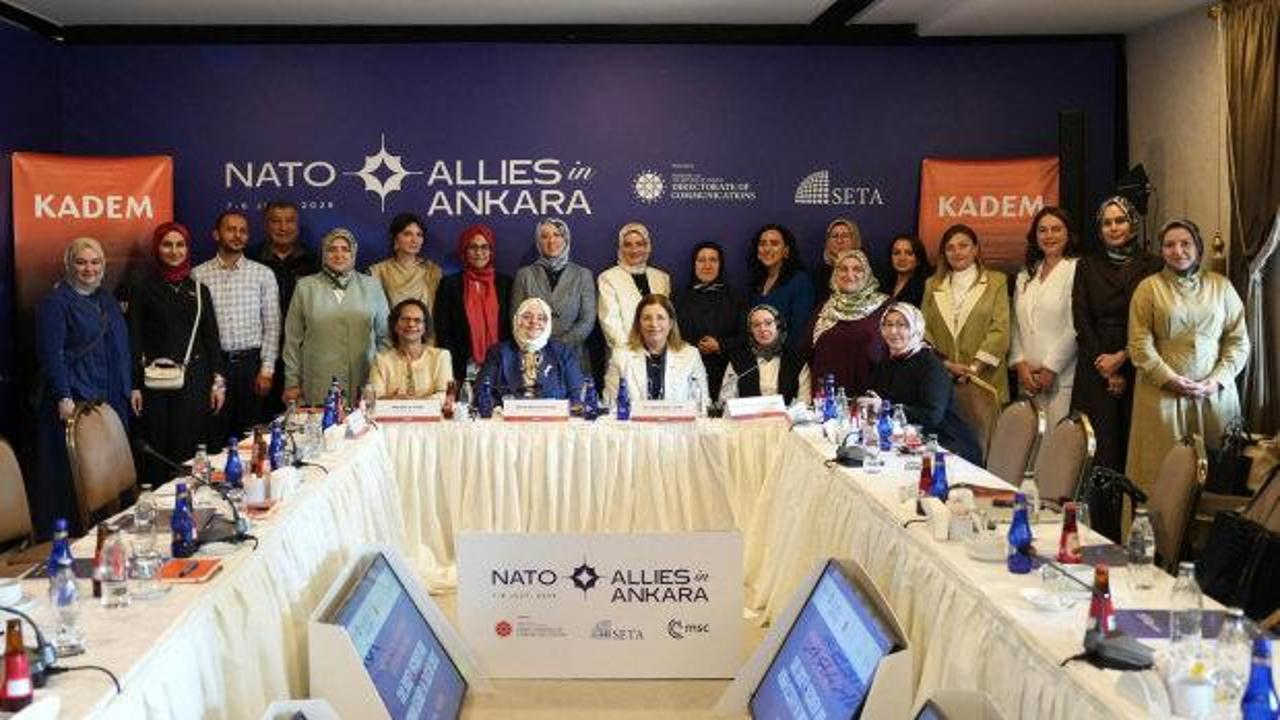 KADEM tarafından düzenlenen 'Allies in Ankara' panelinden genel görünüm.